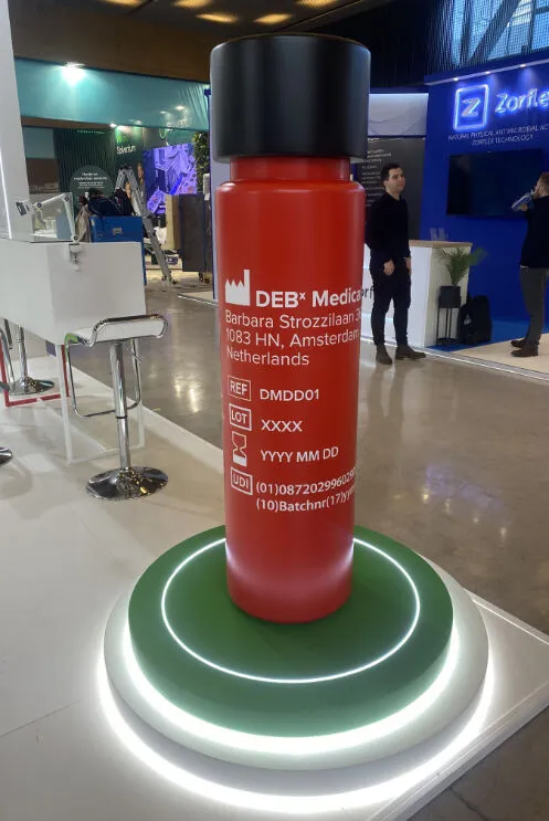 DEBx Medical — EWMA 2025 · Barcelona · 108 sqm