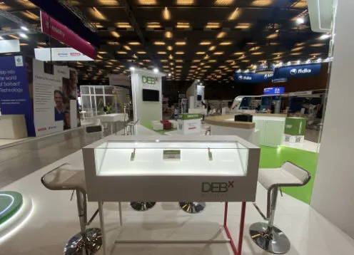 DEBx Medical — EWMA 2025 · Barcelona · 108 sqm