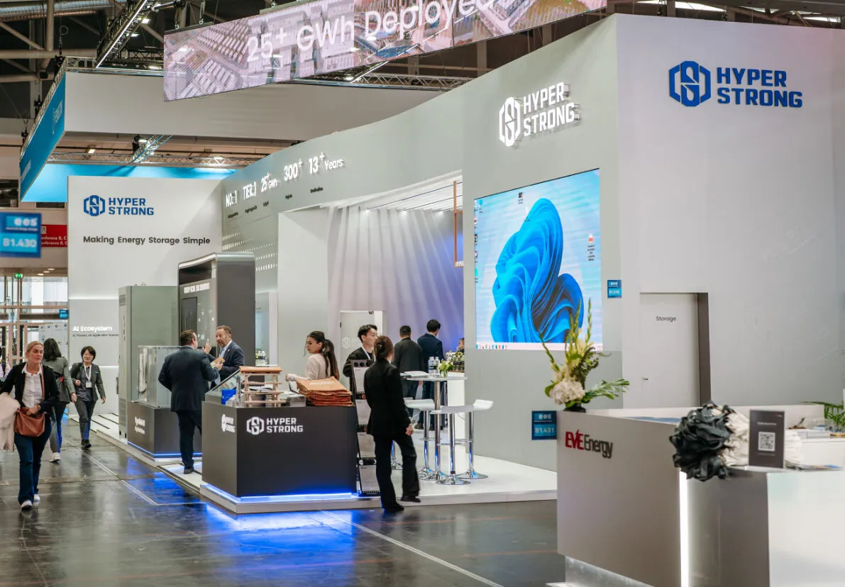 HyperStrong — Intersolar 2025 · Munich · 112 sqm