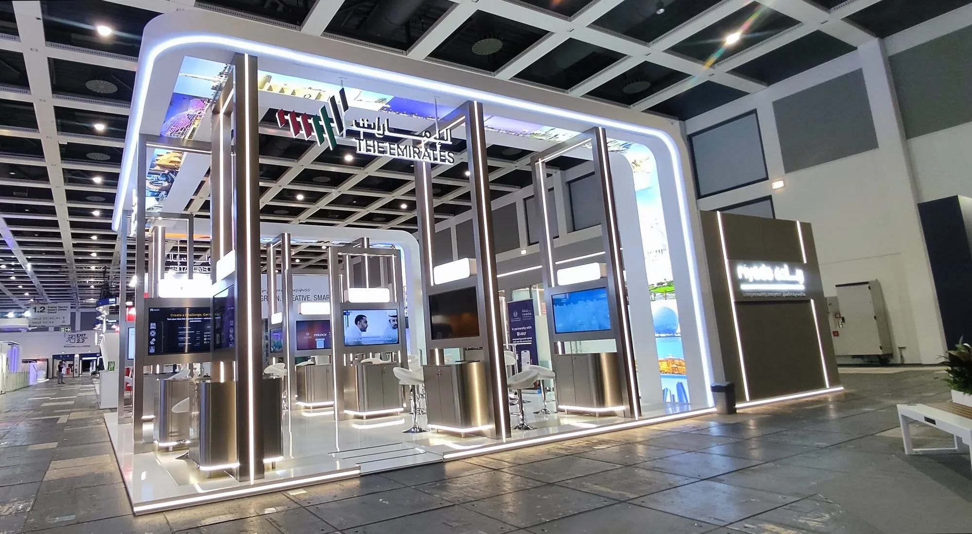 UAE Ministry of Economy — GITEX Europe 2025 · Berlin · 104 sqm