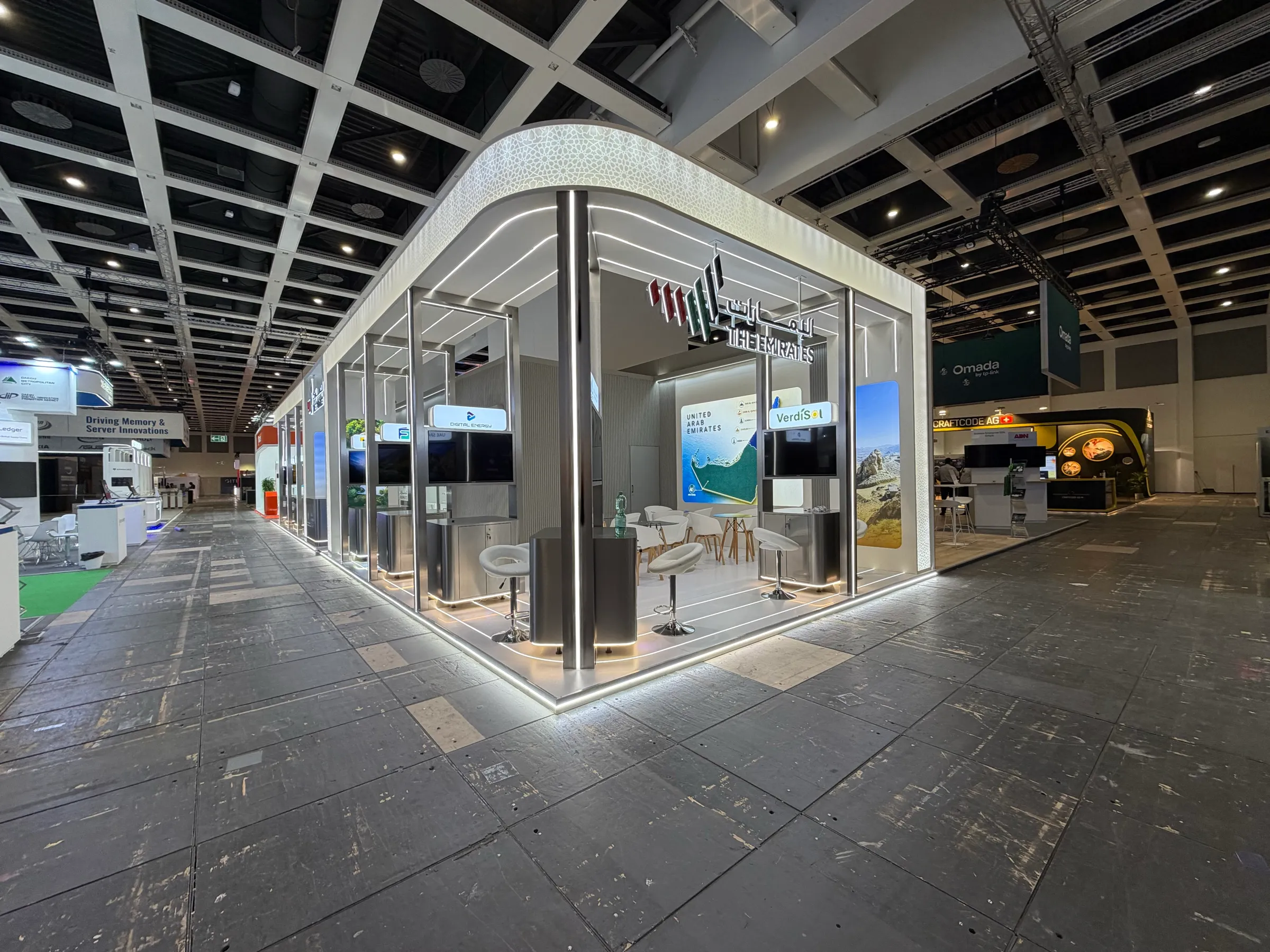 UAE Ministry of Economy — GITEX Europe 2026 · Berlin · 123 sqm