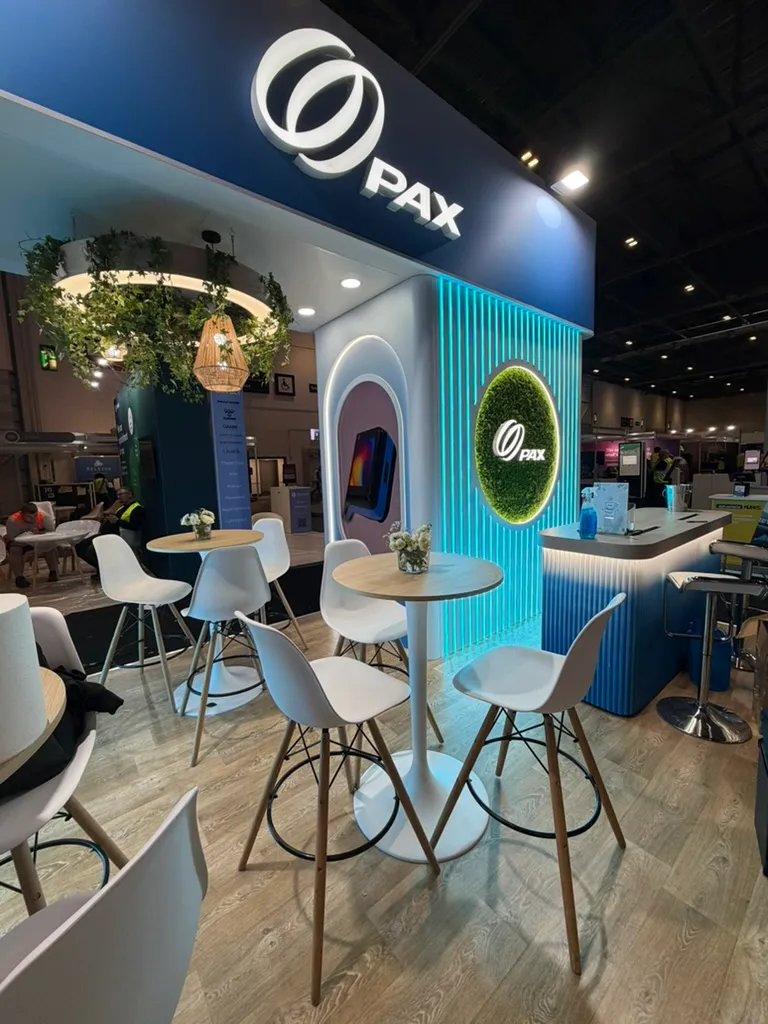 PAX Technology — Retail Technology Show · London · 48 sqm