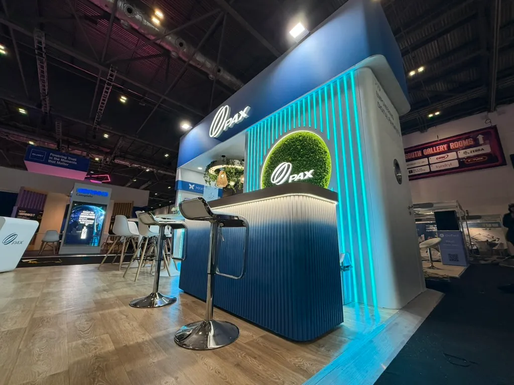 PAX Technology — Retail Technology Show · London · 48 sqm