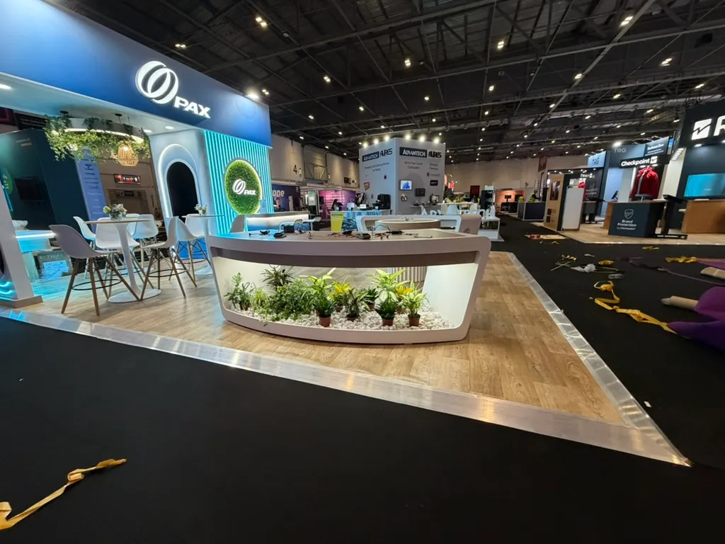 PAX Technology — Retail Technology Show · London · 48 sqm