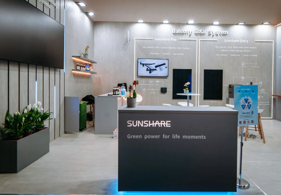 SUNSHARE — Intersolar 2025 · Munich · 70 sqm