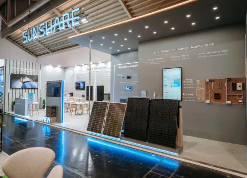 SUNSHARE — Intersolar 2025 · Munich · 70 sqm