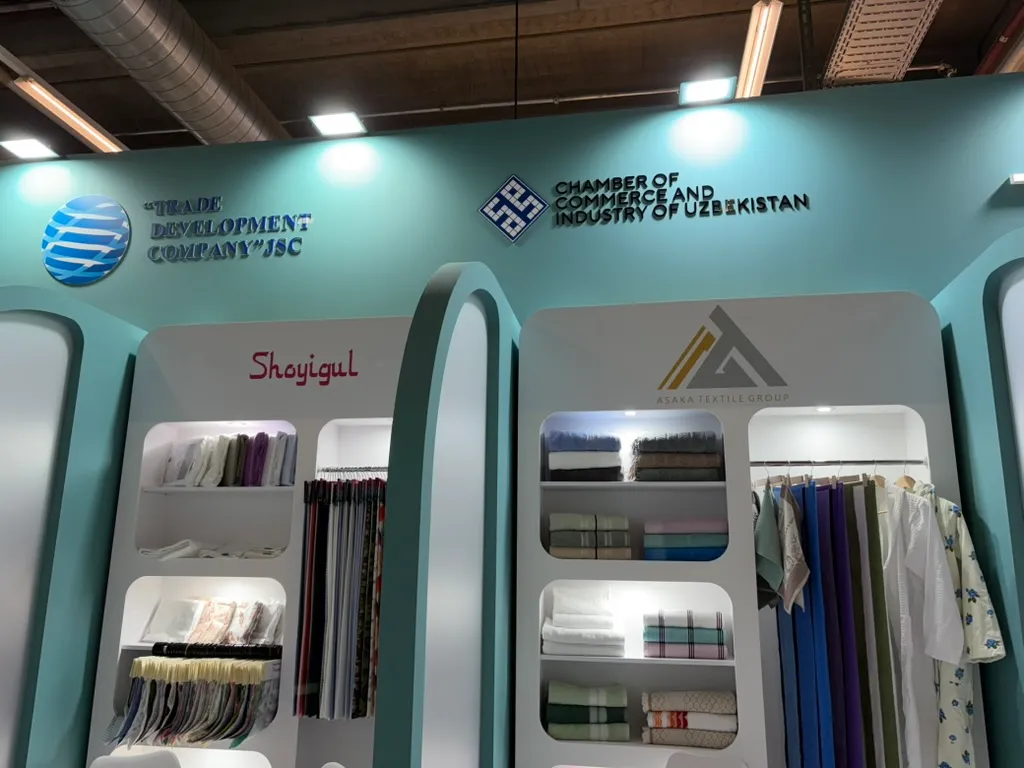 Uzbekistan Pavilion — Heimtextil 2026 · Frankfurt · 132 sqm