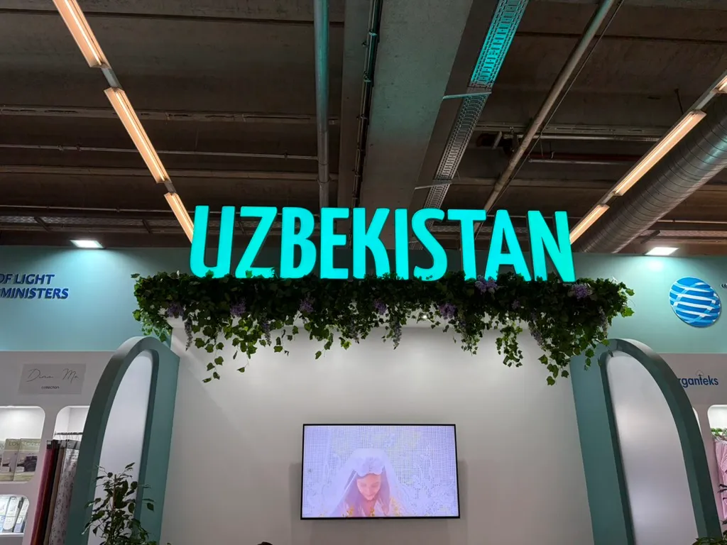 Uzbekistan Pavilion — Heimtextil 2026 · Frankfurt · 132 sqm